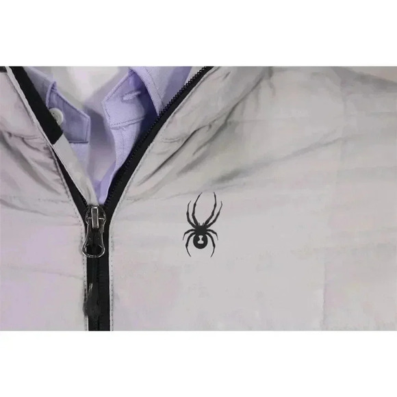 Spyder Rebel Insulator Light Gray Performance Jacket 510304 Men's Medium - Picture 5 of 11